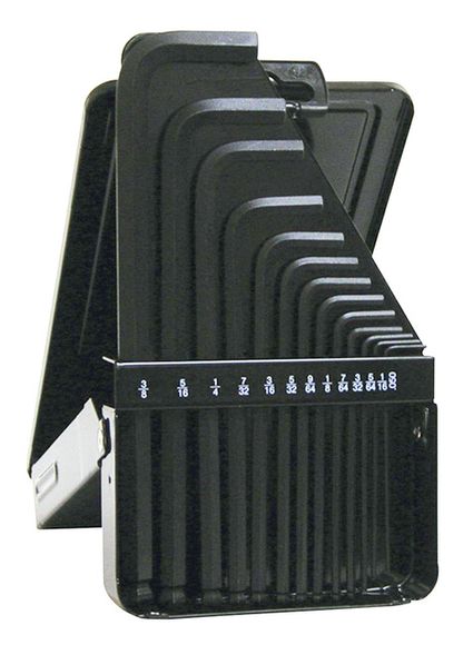 Winkelschlüssel .050-3 / 8" INBUS mit Kugelkopf 13-teiliges Set