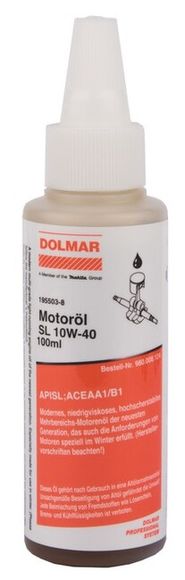 Motoröl für 4-Takt-Trimmer 100 ml - DOLMAR 197010-7