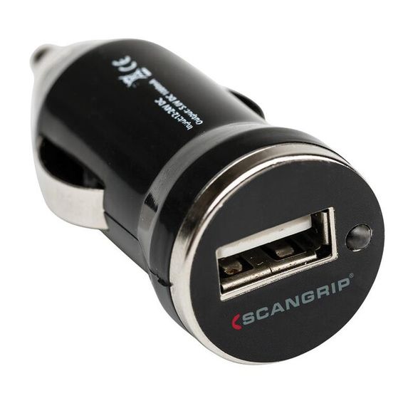 Ladegerät vom Zigarettenanzünder im Auto / USB 5.0V - Scangrip 3.5301