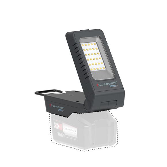 Lampe | Reflektor 1000 lm COB-LED (hohe Effizienz) auf Batterie - Scangrip 03.6109C