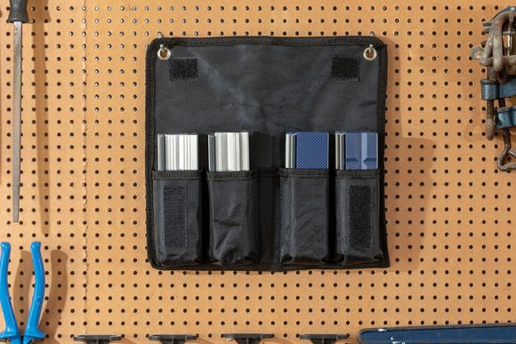 Schutzbacken 100 mm - 4-teiliges Set: N, P, PUP, PUF mit Magnet für Schraubstock