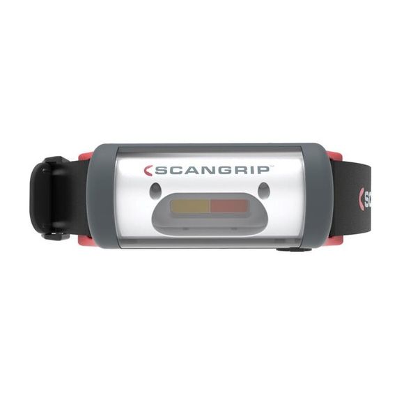 Lampe Stirnlampe 160 lm COB LED (rot / weiß) mit USB-Ladefunktion - kontaktlose Winkensteuerung