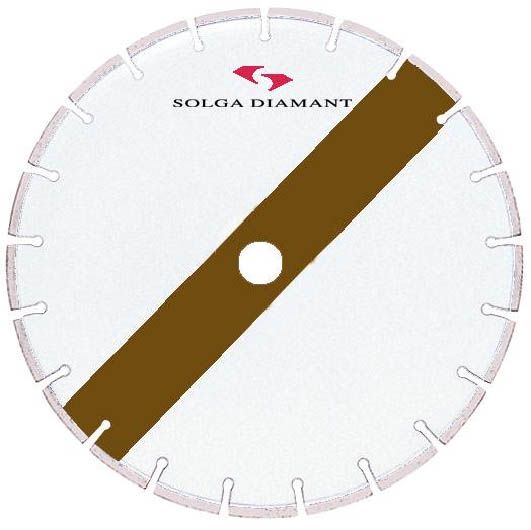 Diamanttrennscheibe D 300mm für Terrazzo Nassschnitt für Tischschneider f. weiß + braun