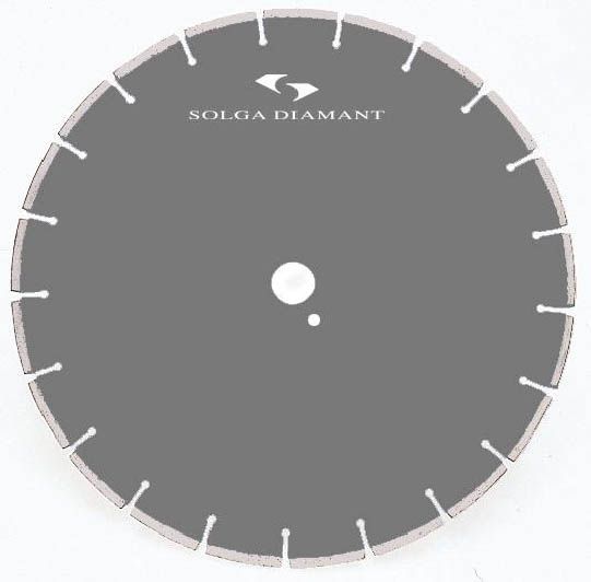 Diamanttrennscheibe D 300mm für kombinierte Materialien Nassschnitt für Tischfräser f. grau