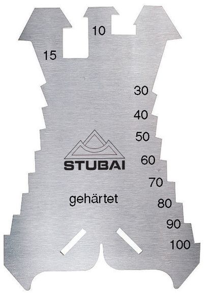 Zeichenschablone 1,3 mm Dicke 60 g - STUBAI 2786 01